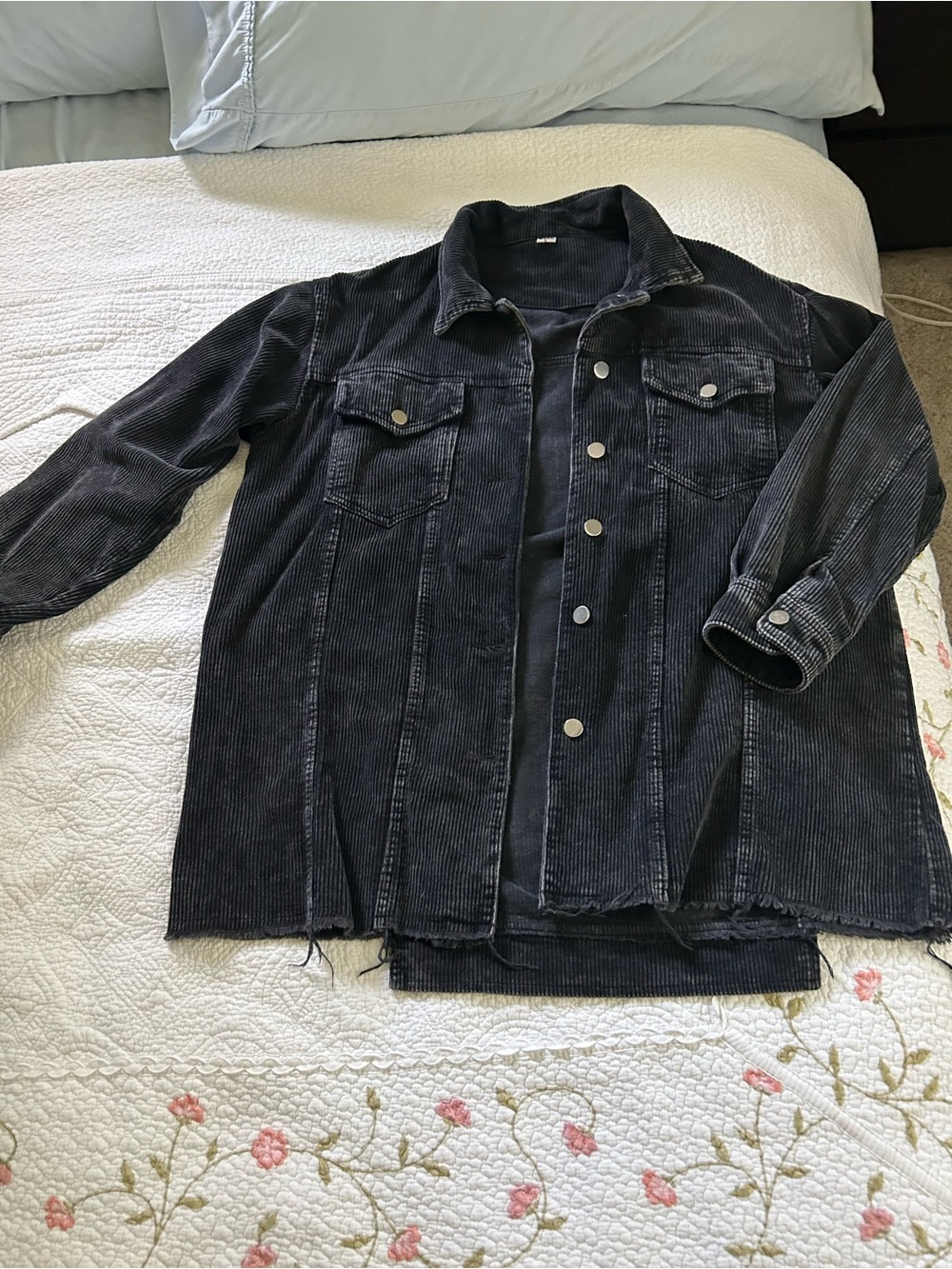 Black corduroy jacket